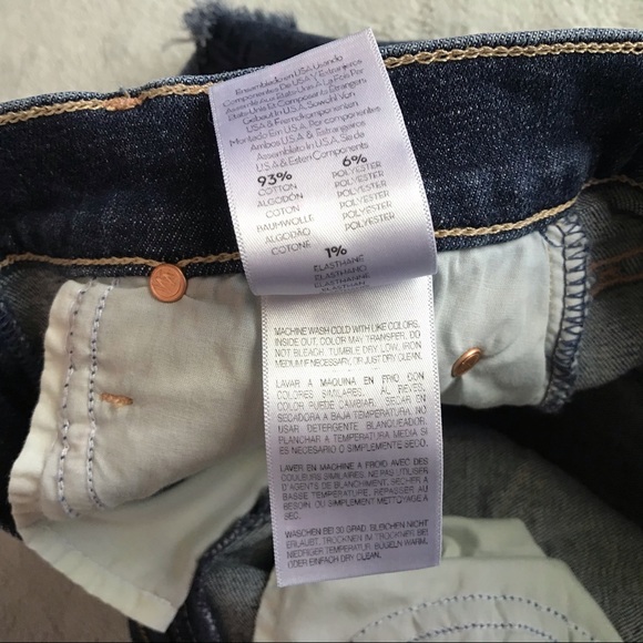 MOTHER The Charmer Fray Patch Shorts Girl Crush 24 - Picture 10 of 15